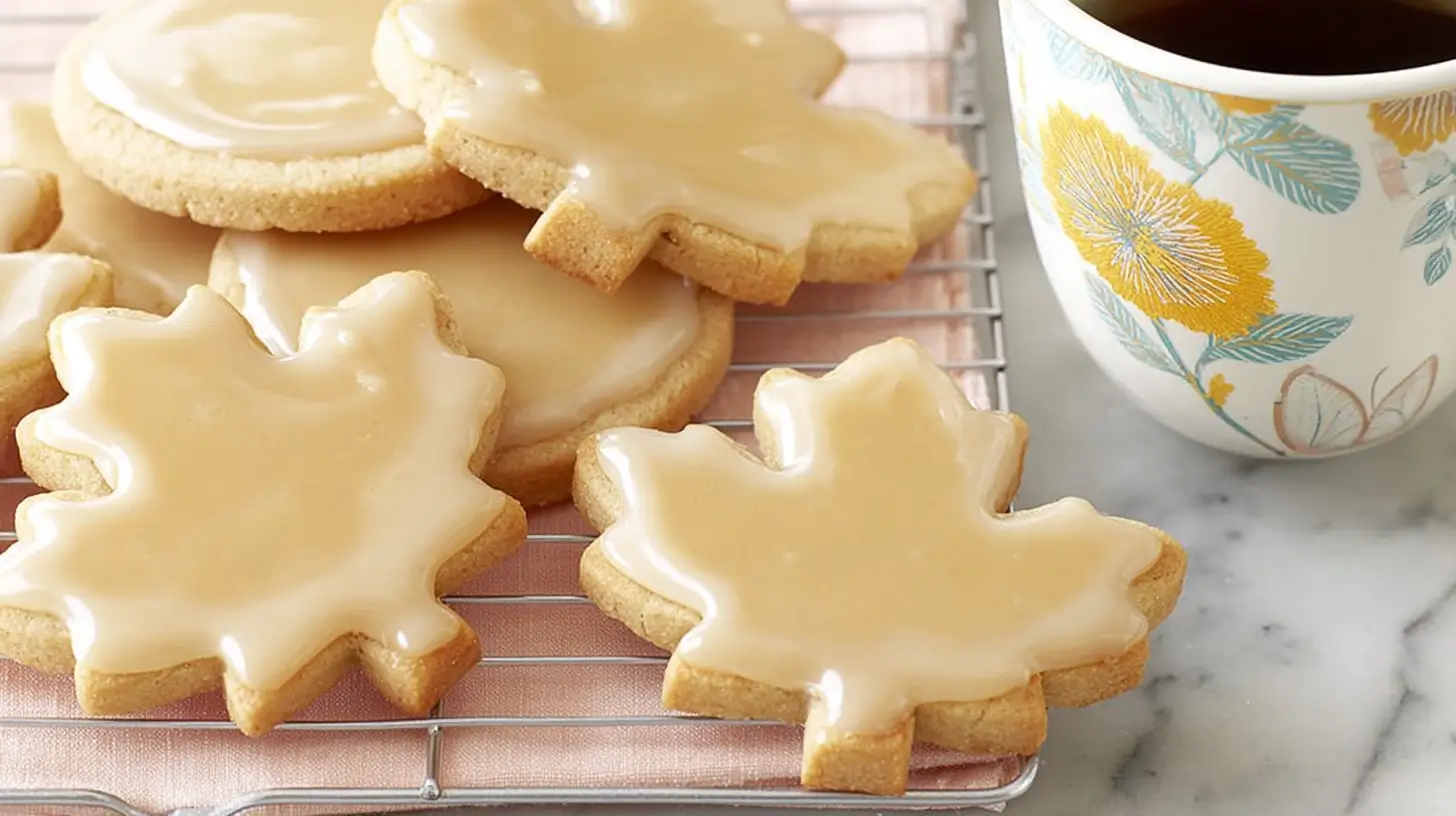 Master Glazed Maple Shortbread: Bakery-Style at Home